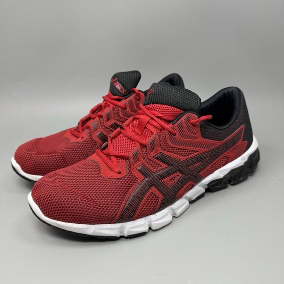 Asics Men\'s 1021A193 Gel Quantum 90 2 Running Shoe Red Black Size 10.5 main image 5